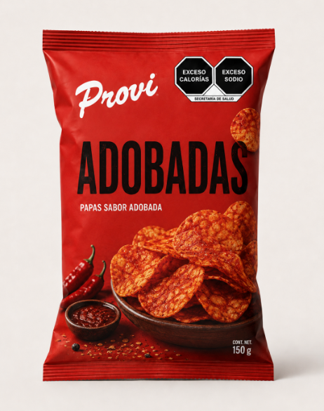 Papas adobadas Provi